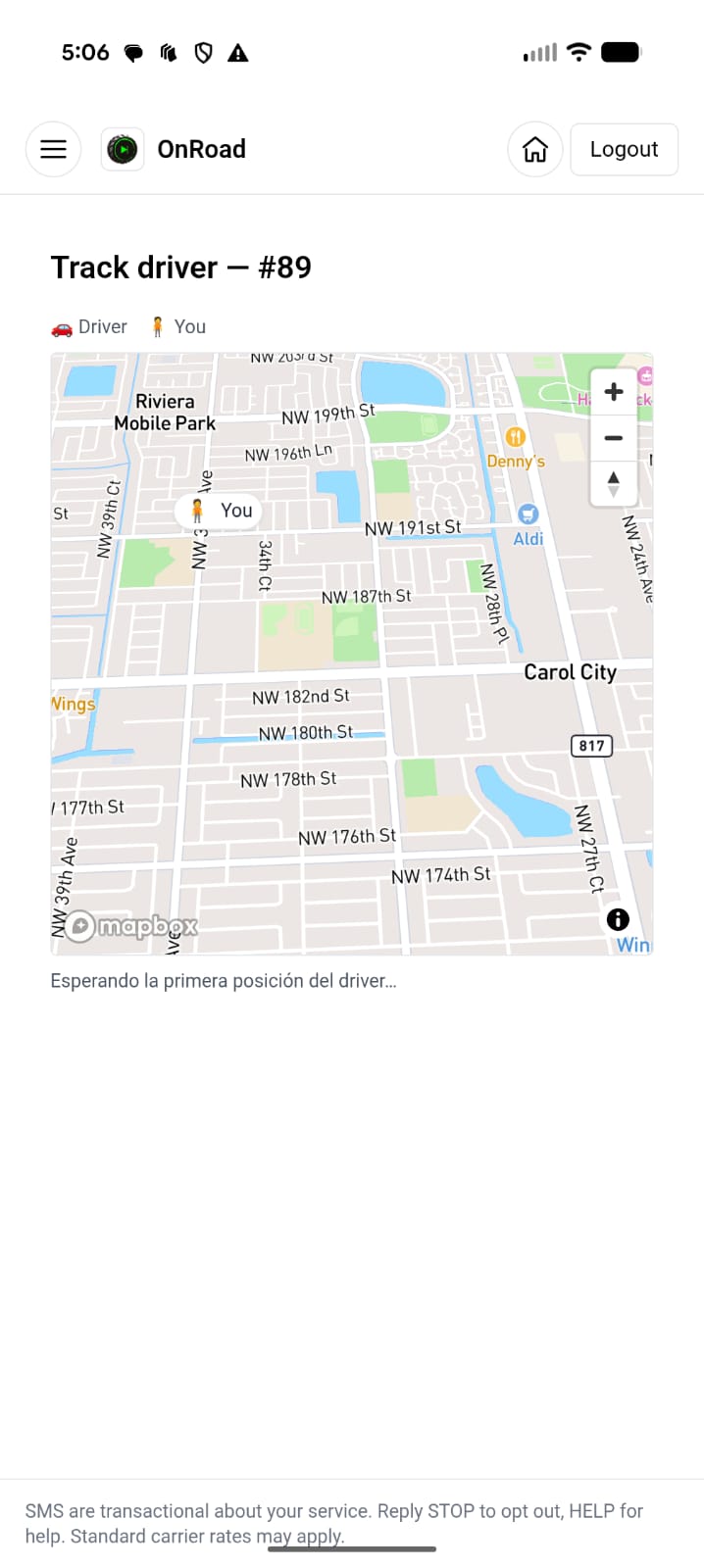 Driver tracking